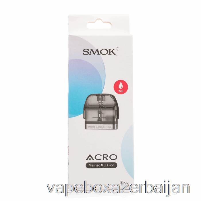 Vape Box Azerbaijan SMOK ACRO Replacement Pods 0.6ohm DC MTL Coils